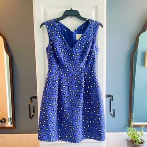 Kate Spade New York Blue Leopard Dress